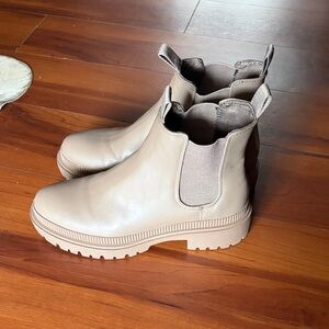 H&M Women's Tan Ankle Boots Sz 40